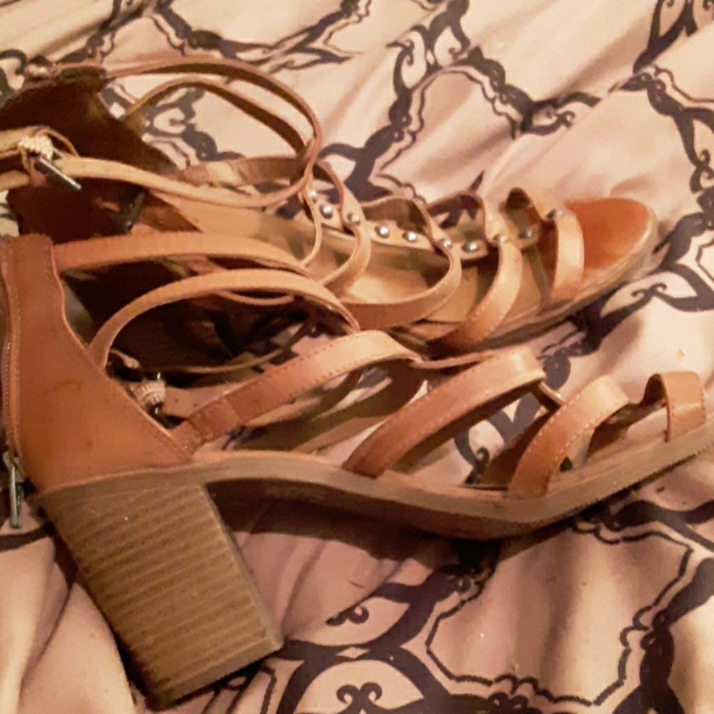 High heeled Gladiator Sandals